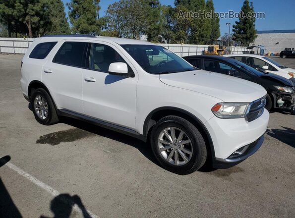 1C4RDJAG5JC483062 2018 DODGE DURANGO White Vista frontal