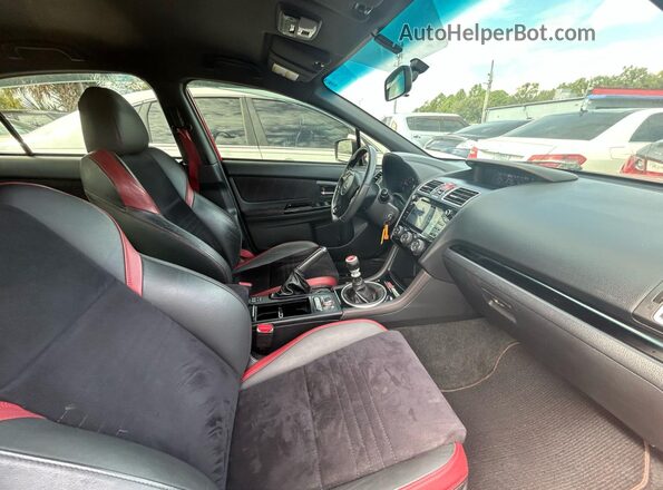 JF1VA2R60K9820265 2019 SUBARU WRX Red Widok z tyłu