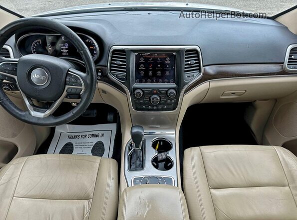 1C4RJFBG5JC322277 2018 JEEP GRAND White Vista del cuadro de instrumentos