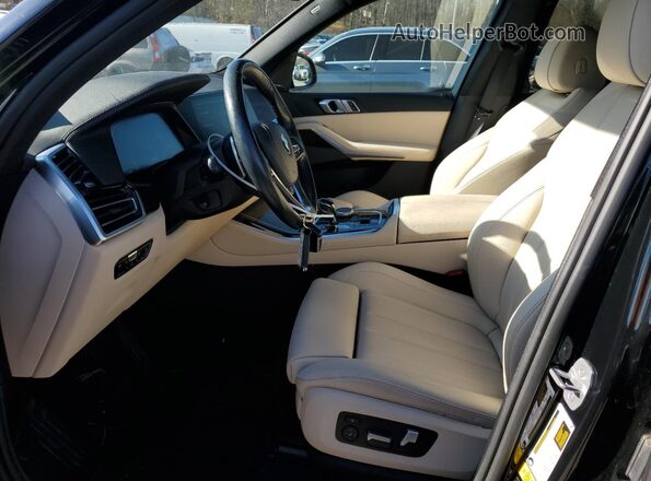 5UXCR6C03M9E51556 2021 BMW X5 Black წინა პანელის ხედი