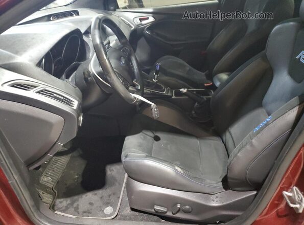WF0DP3TH3G4117460 2016 FORD FOCUS Red Vista del salpicadero