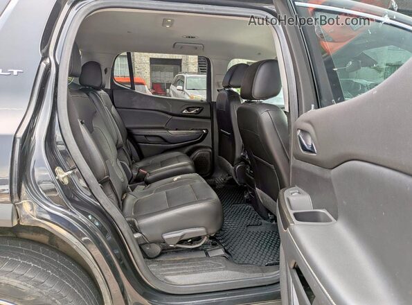 1GKKNMLSXLZ120665 2020 GMC ACADIA Black Widok wnętrza z przodu