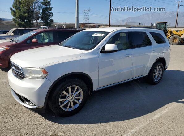 1C4RDJAG5JC483062 2018 DODGE DURANGO White Trasero izquierdo