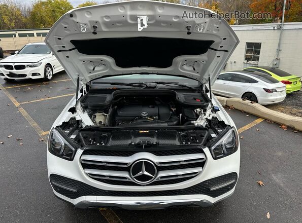 4JGFB4JB6NA717706 2022 MERCEDES-BENZ GLE-CLASS White წინა პანელის ხედი