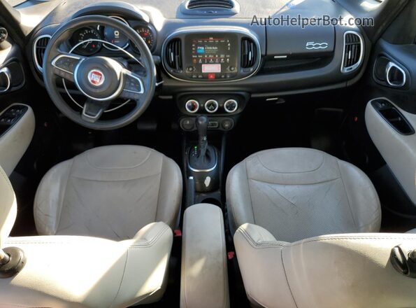 ZFBCFADH1JZ040587 2018 FIAT 500L Gray Vista del cuadro de instrumentos