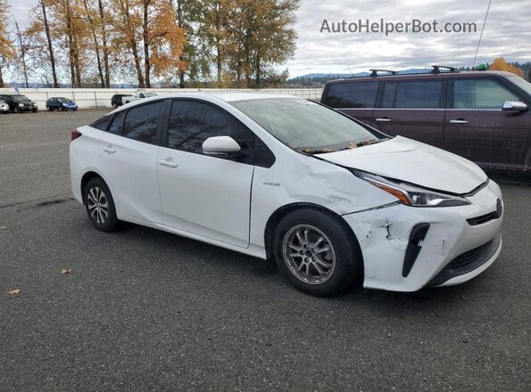 JTDKARFUXL3119679 2020 TOYOTA PRIUS White Widok z przodu