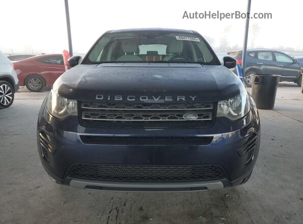 SALCP2BG5GH547302 2016 LAND ROVER DISCOVERY Blue Rear view
