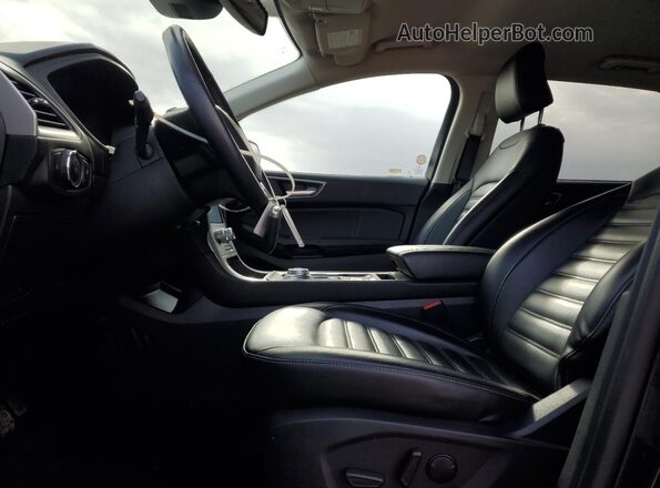 2FMPK4J95RBA68041 2024 FORD EDGE Black Widok deski rozdzielczej