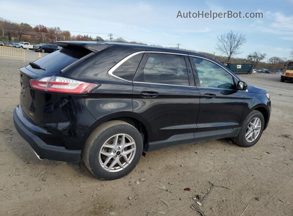 2FMPK4J95RBA68041 2024 FORD EDGE Black Przód prawy