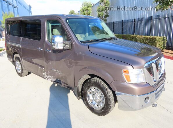 5BZAF0AAXGN853139 2016 NISSAN NV Gray 