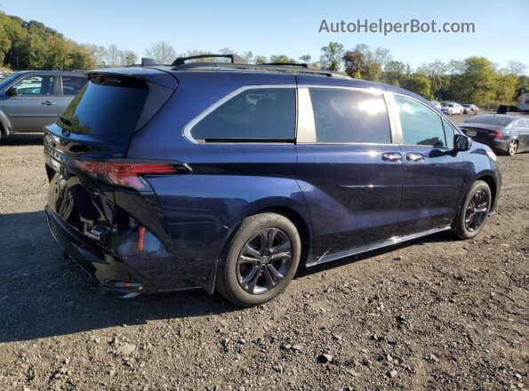 5TDDSKFC0RS121565 2024 TOYOTA SIENNA Blue Przód prawy