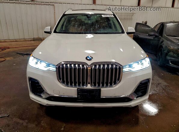 5UXCW2C09L9B78512 2020 BMW X7 White Rear view
