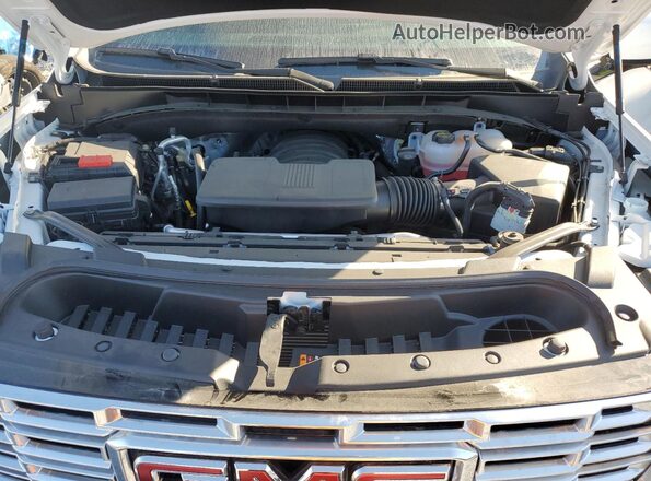 1GKS2DRL7SR289324 2025 GMC YUKON White Vista de la etiqueta del VIN