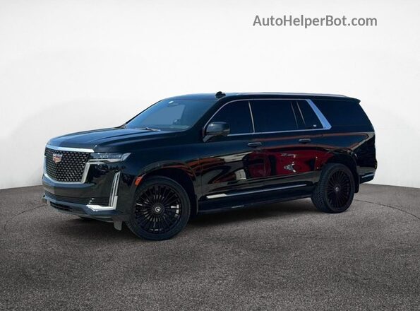 1GYS3JKTXPR491982 2023 CADILLAC ESCALADE Black Задня ліва чверть