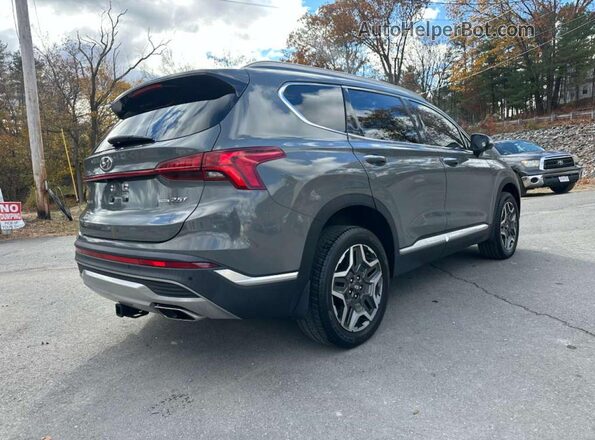 5NMS4DAL0MH348755 2021 HYUNDAI SANTA FE Gray Առջևի աջ