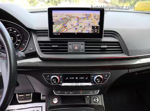 WA1B4AFY0K2077517 2019 AUDI SQ5 Синий Вид задней части салона
