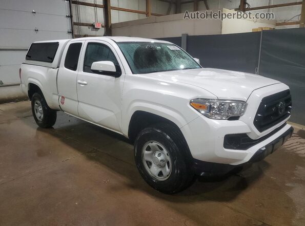 3TYRX5GNXNT046199 2022 TOYOTA TACOMA White Widok z przodu