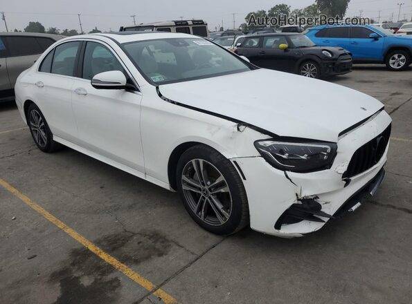 W1KZF8DB1MA990565 2021 MERCEDES-BENZ E White Widok z przodu