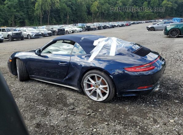WP0CB2A98JS147463 2018 PORSCHE 911 Blue უკანა მარჯვენა