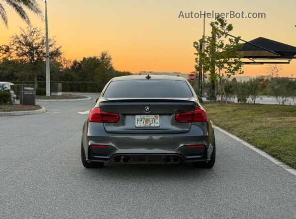 WBS8M9C59H5G84818 2017 BMW M3 Gray 
