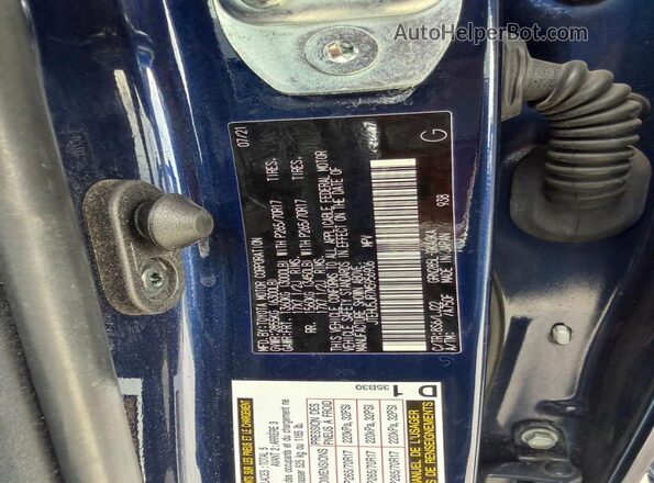JTEHU5JR7M5956906 2021 TOYOTA 4RUNNER Blue 