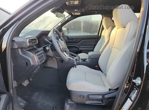 JTEVA5BR8S5031882 2025 TOYOTA 4RUNNER Black წინა პანელის ხედი