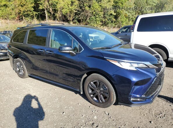 5TDDSKFC0RS121565 2024 TOYOTA SIENNA Blue Widok z przodu