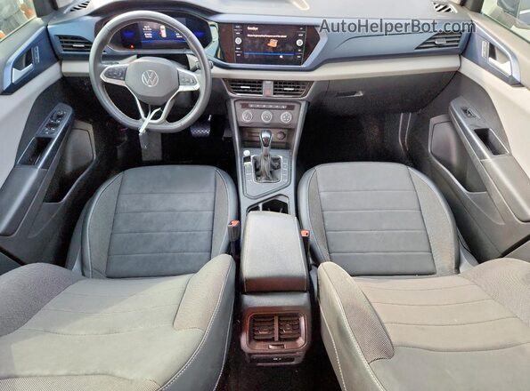 3VVRX7B21NM043536 2022 VOLKSWAGEN TAOS Синий Вид щитка приборов