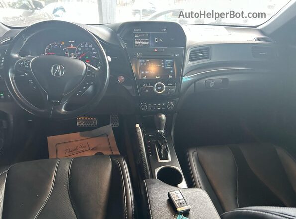 19UDE2F81NA008011 2022 ACURA ILX Серый Вид задних сидений