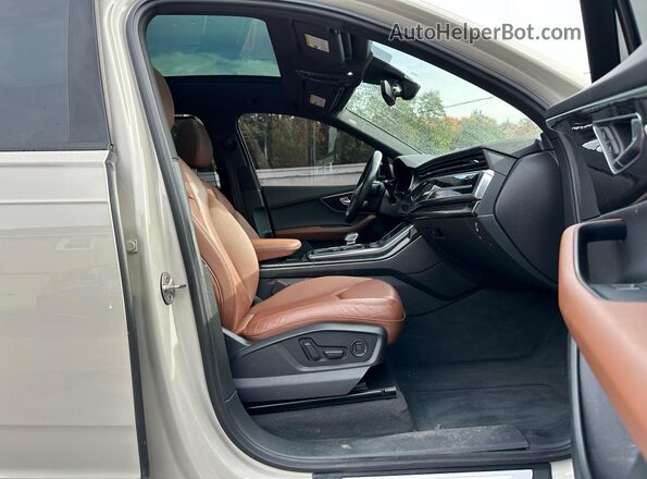 WA1LJBF72ND015961 2022 AUDI Q7 Tan Rear view