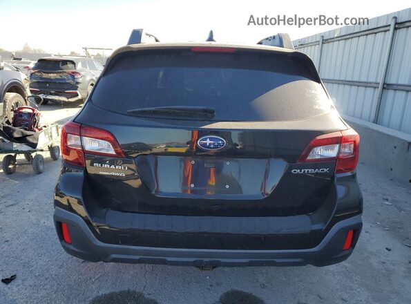 4S4BSAFC5K3293496 2019 SUBARU OUTBACK Черный Вид салона спереди