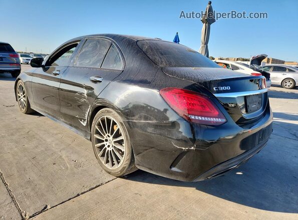 55SWF8DB2KU311631 2019 MERCEDES-BENZ C-CLASS Black Rear right