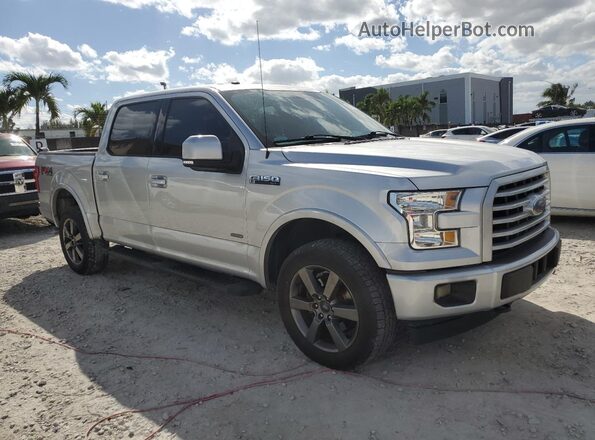 1FTEW1EG1HFB17384 2017 FORD F150 Silver 