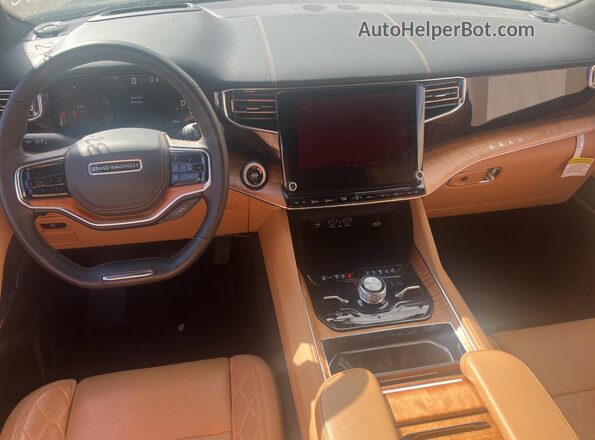 1C4SJVGP1RS100115 2024 JEEP GRAND Синий Вид задних сидений