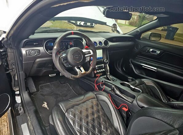1FA6P8CF3L5140173 2020 FORD MUSTANG Silver Vista de los asientos traseros