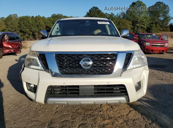 JN8AY2NF7H9304251 2017 NISSAN ARMADA White 