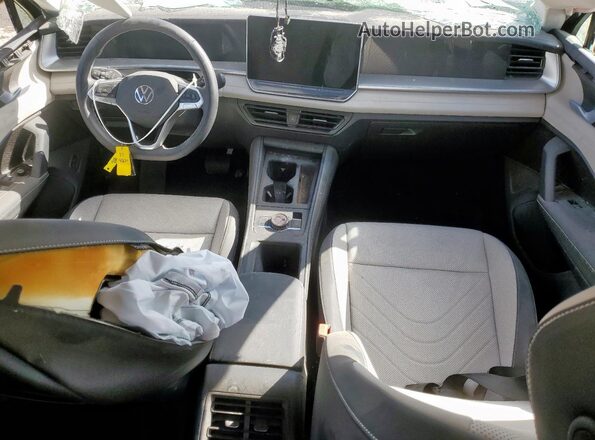 3VVFR7RM9SM024233 2025 VOLKSWAGEN TIGUAN Black ხელსაწყოთა პანელის ხედი