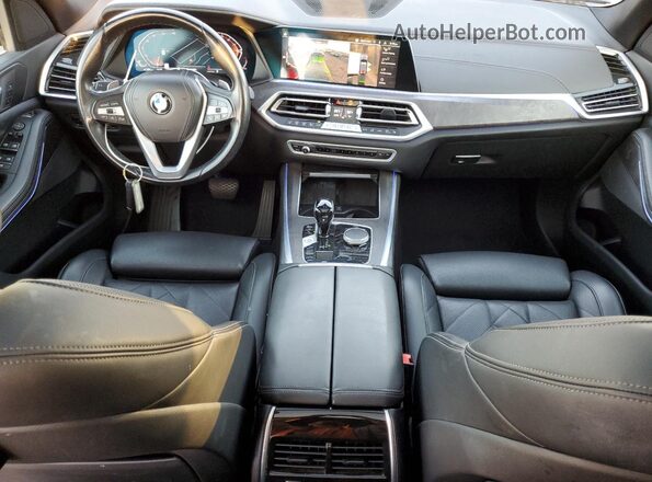 5UXCR4C01P9P01107 2023 BMW X5 Black Вид щитка приладів