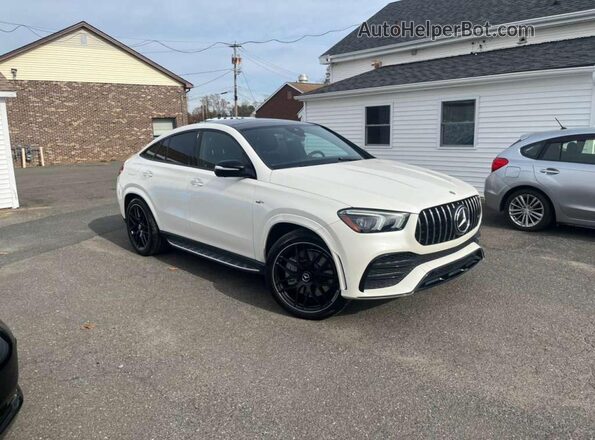 4JGFD6BB9NA704615 2022 MERCEDES-BENZ GLE White Widok z przodu