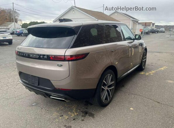 SAL1P9EU8PA110100 2023 LAND ROVER RANGE Коричневый Передняя правая четверть