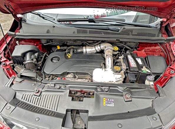 KL7CJPSM2NB530336 2022 CHEVROLET TRAX Красный Вид панели приборов