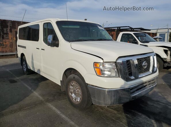 5BZBF0AA6KN852308 2019 NISSAN NV White Widok z przodu