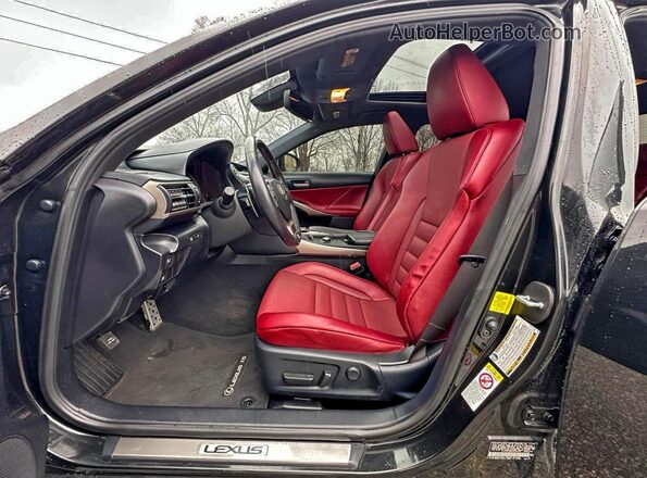JTHC81D22K5035098 2019 LEXUS IS Black Vista interior trasera