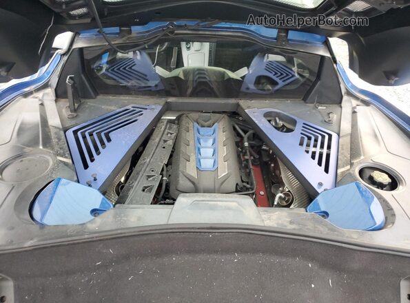1G1Y72D43L5118485 2020 CHEVROLET CORVETTE Blue 