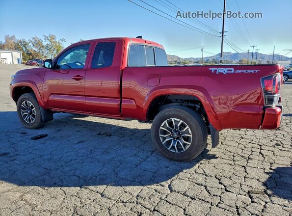 3TYRZ5CNXNT023683 2022 TOYOTA TACOMA Red Trasero derecho