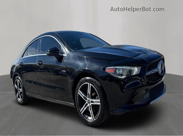 W1K5J4HB5LN089092 2020 MERCEDES-BENZ CLA-CLASS Black Задня ліва чверть