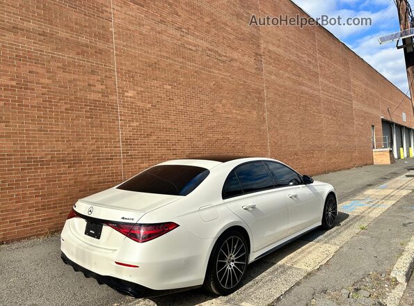 W1K6G7GB5MA039291 2021 MERCEDES-BENZ S-CLASS Белый 