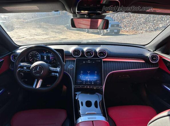 W1KAF4GB1PR088358 2023 MERCEDES-BENZ C Silver Սալոնի դիմացի տեսք