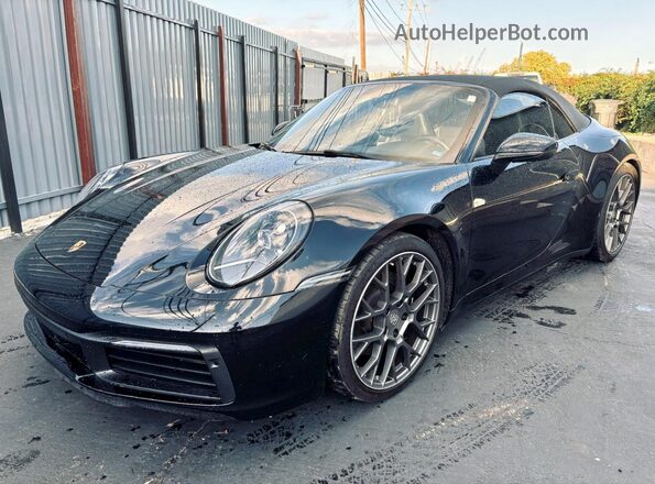 WP0CB2A93LS262748 2020 PORSCHE 911 Черный Задняя правая четверть