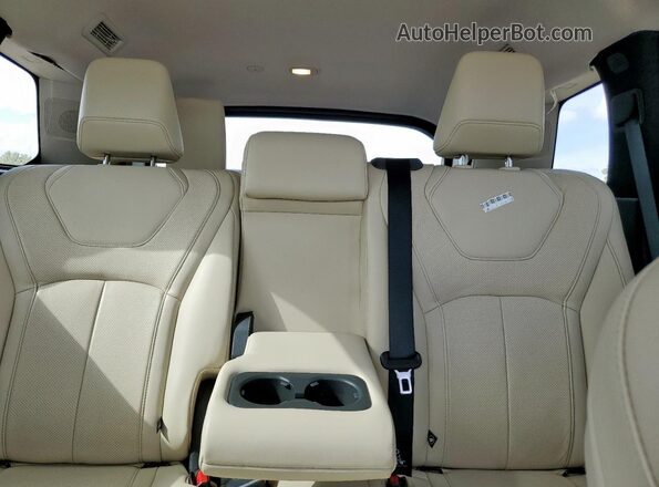 5N1AL1FS8SC345784 2025 INFINITI QX60 White Vista interior trasera